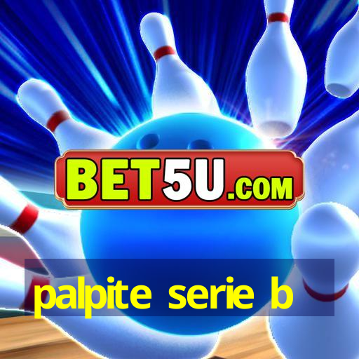 palpite serie b